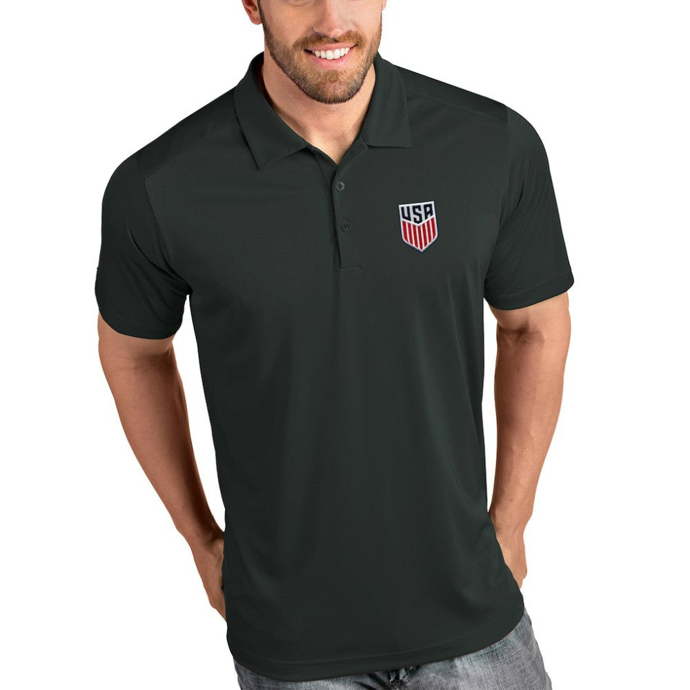 USMNT Antigua Tribute Polo - Charcoal cheap