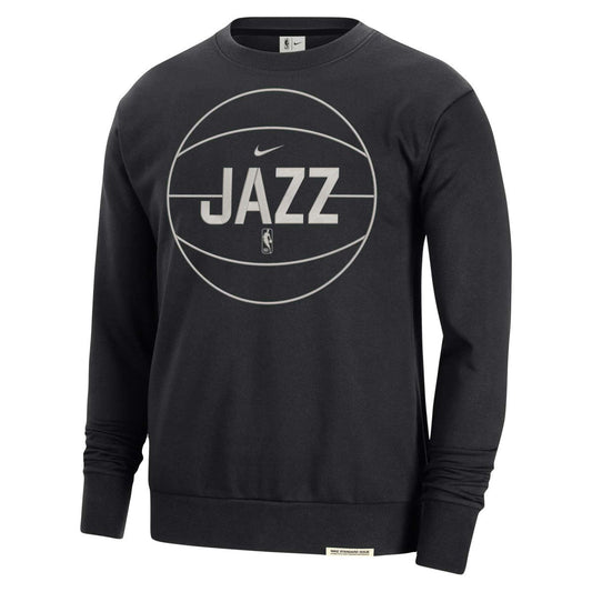 Utah Jazz 2023/24 Authentic Standard Issue Travel Performance Pullover Sweatshirt - Black | Nike online