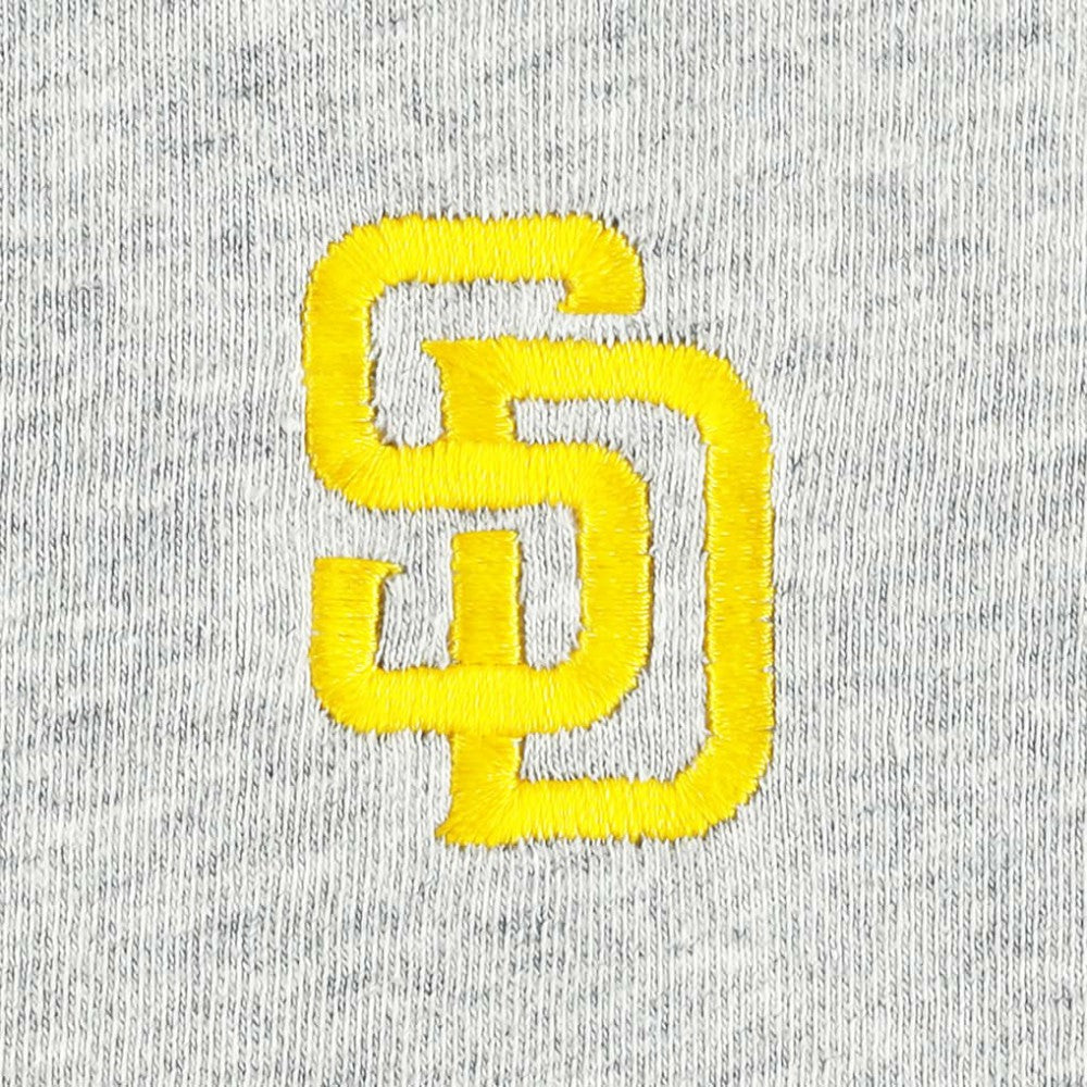 San Diego Padres johnnie-O Alsen Raglan Long Sleeve T-Shirt - Charcoal/Heather Gray
