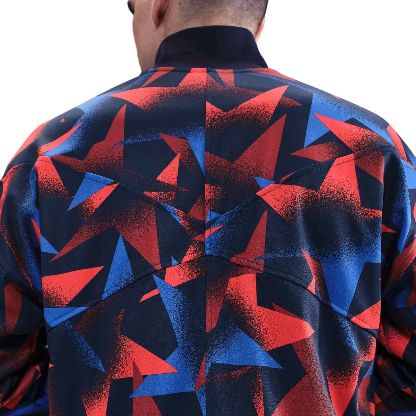 2025 USA Men's Academy Pro Anthem Jacket Obsidian/Challenge Red