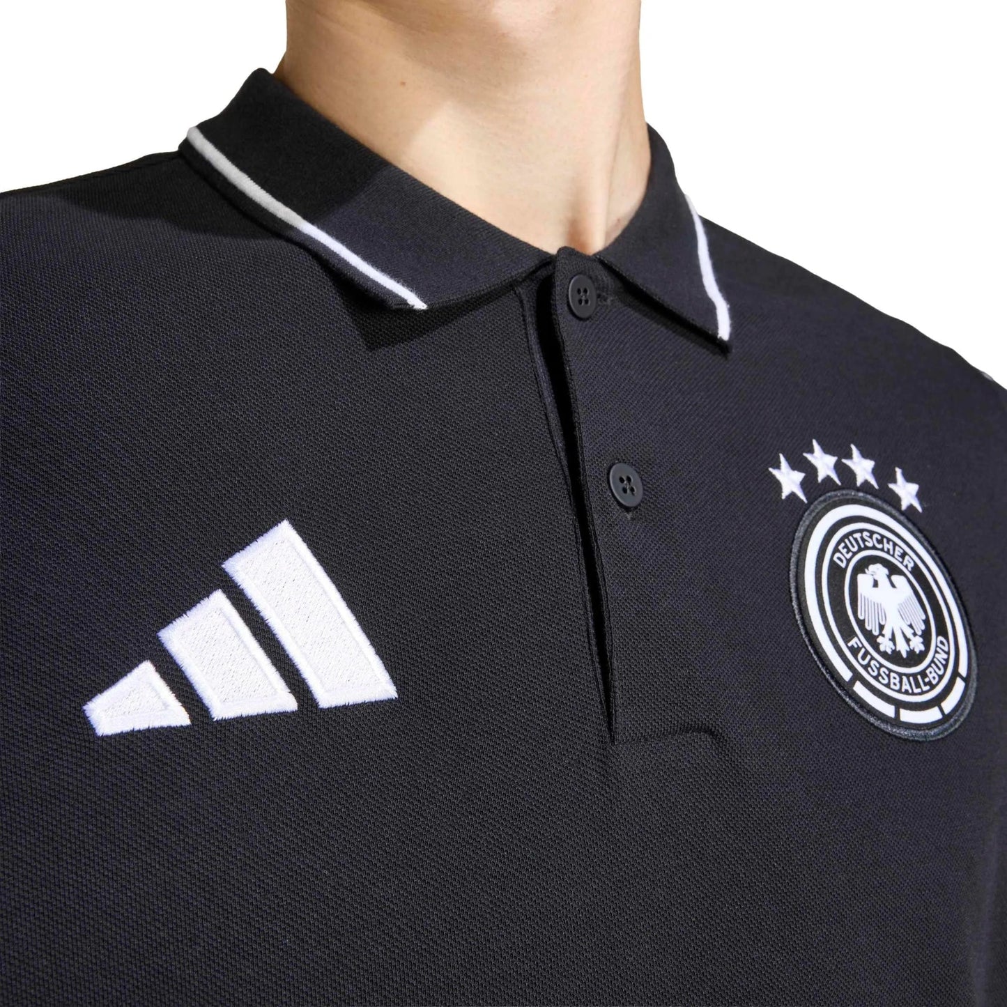 2026 Germany Men's DNA Polo Black