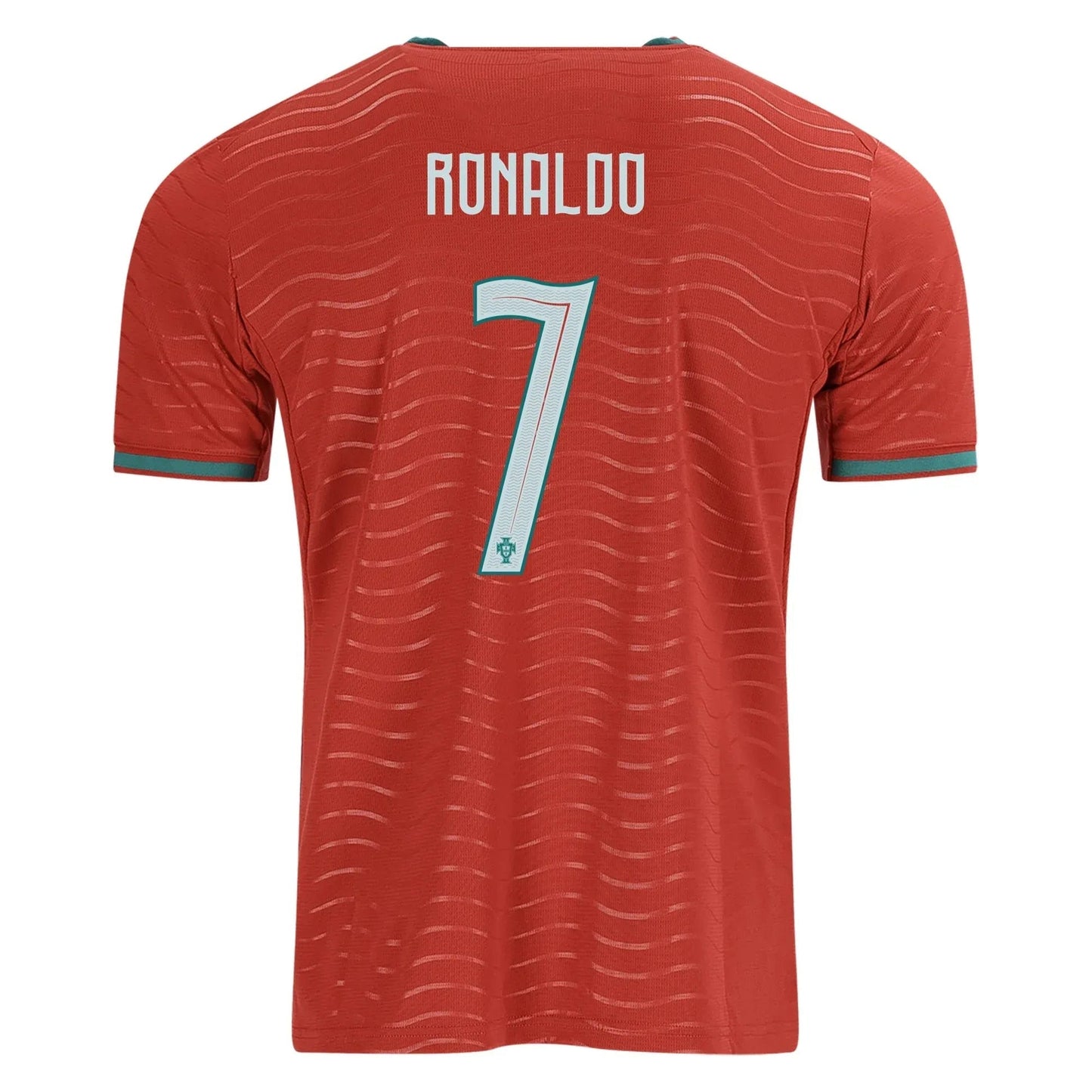 2026 Portugal Men's Stadium Home Soccer Jersey Club Red-Green Lagoon