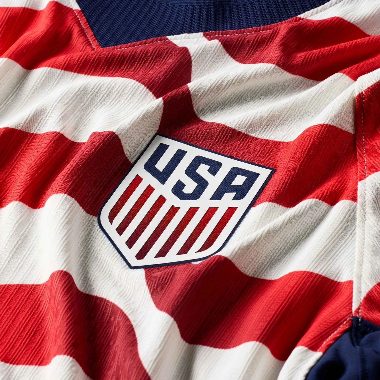 2026-27 USMNT Men's Authentic Home Soccer Jersey Sail/Midnight Navy/Midnight Navy