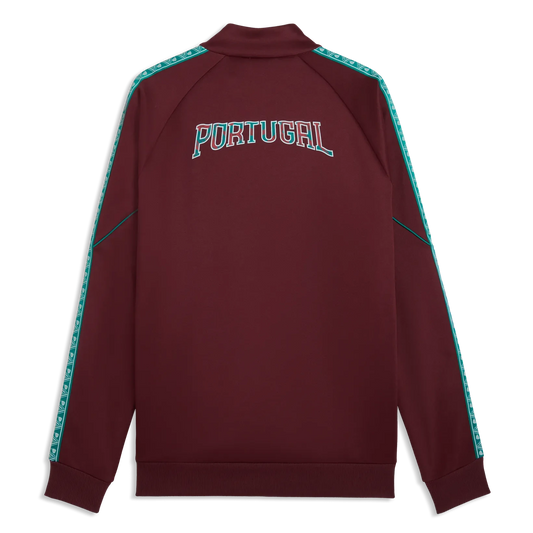 2026-27 Portugal Men's KING Anthem Jacket Ruby Shimmer-Sea Glass