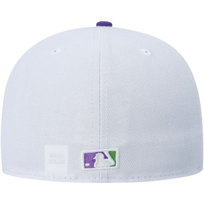 Washington Nationals  Side Patch 59FIFTY Fitted Hat - White | New Era