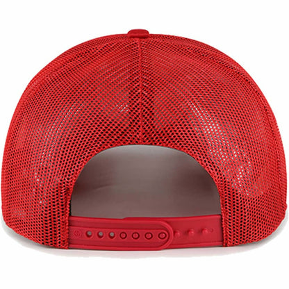 Washington Nationals Foam Logo Trucker Adjustable Hat - Red | 47 brand