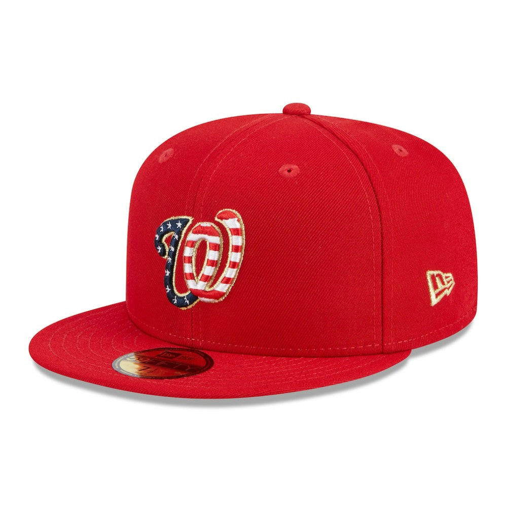 Washington Nationals 2023 Fourth of July 59FIFTY Fitted Hat - Red | New Era