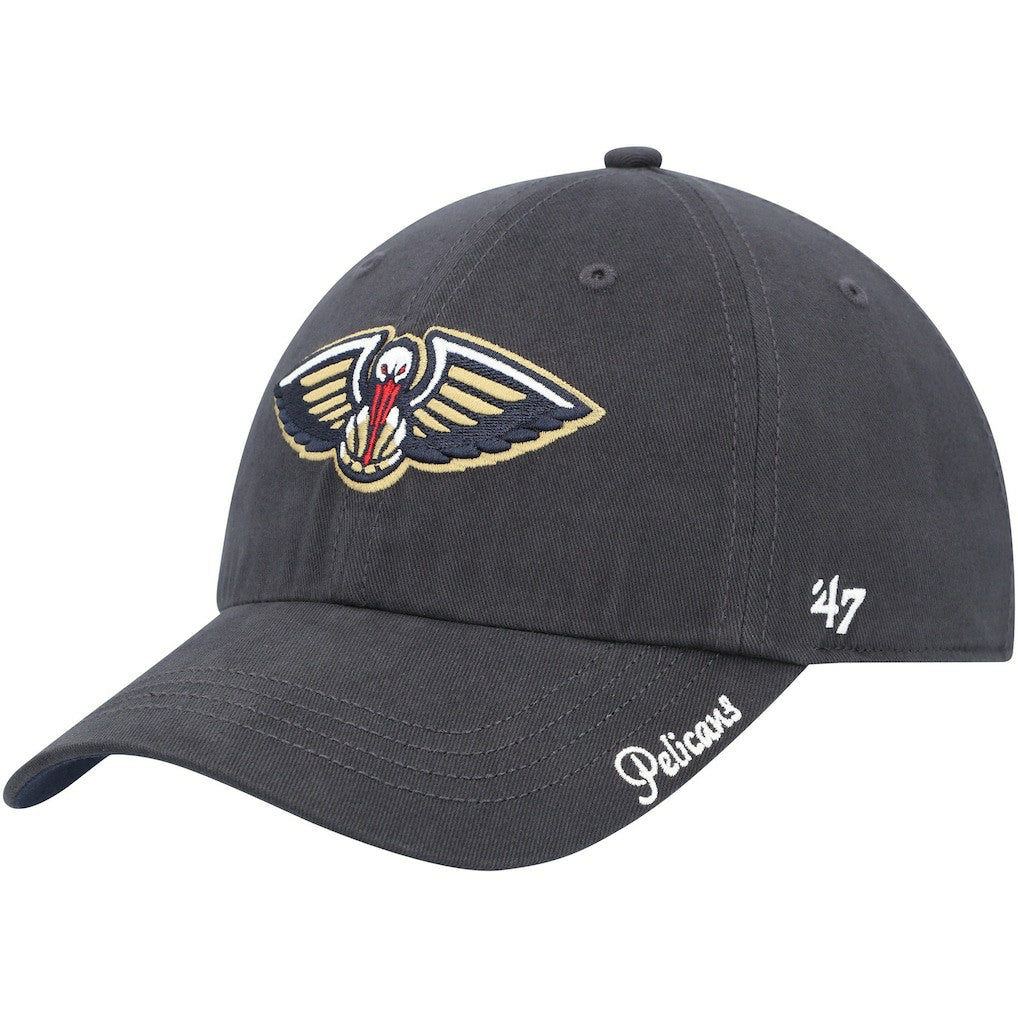 New Orleans Pelicans '47 Women's Miata Clean Up Adjustable Hat - Navy | 47 brand for sale
