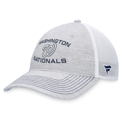 Washington Nationals Trucker Adjustable Hat - Gray