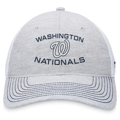 Washington Nationals Trucker Adjustable Hat - Gray