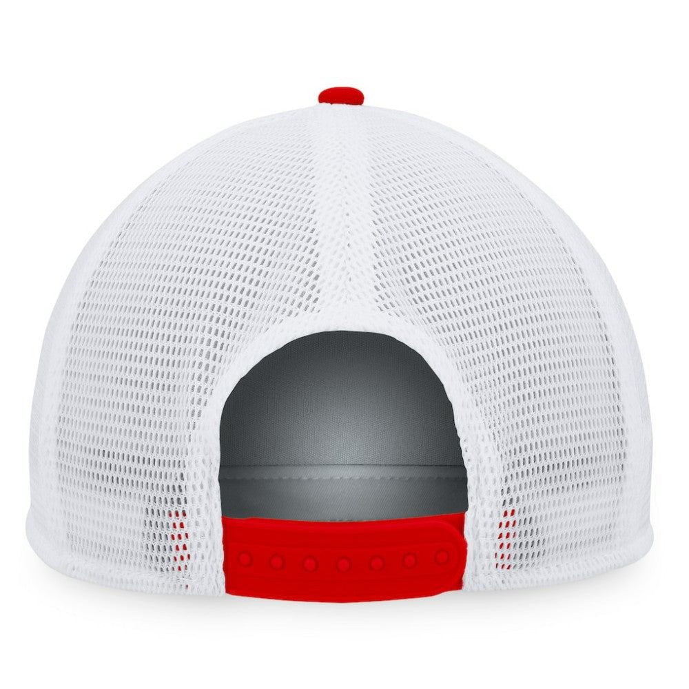 Washington Nationals Foam Front Patch Trucker Snapback Hat - Red