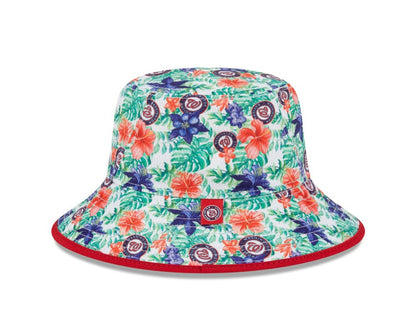 Washington Nationals Tropic Floral Bucket Hat | New Era