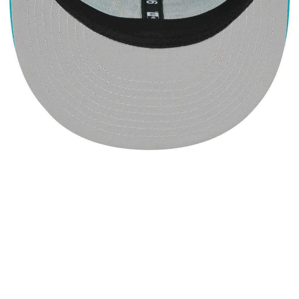Miami Dolphins New Era Youth Main Trucker 9FIFTY Snapback Hat - Aqua cheap