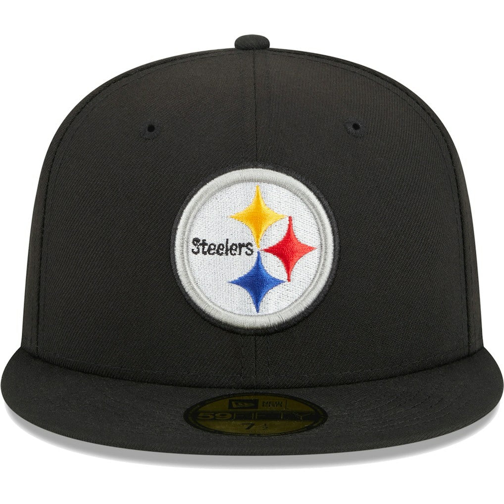 Pittsburgh Steelers New Era Main 59FIFTY Fitted Hat - Black outlet