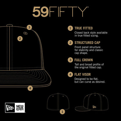 Pittsburgh Steelers New Era Main 59FIFTY Fitted Hat - Black outlet