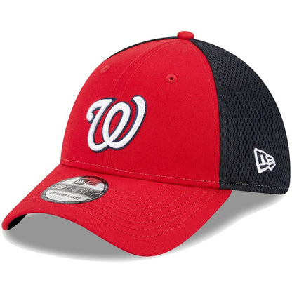 Washington Nationals Team Neo 39THIRTY Flex Hat - Red | New Era