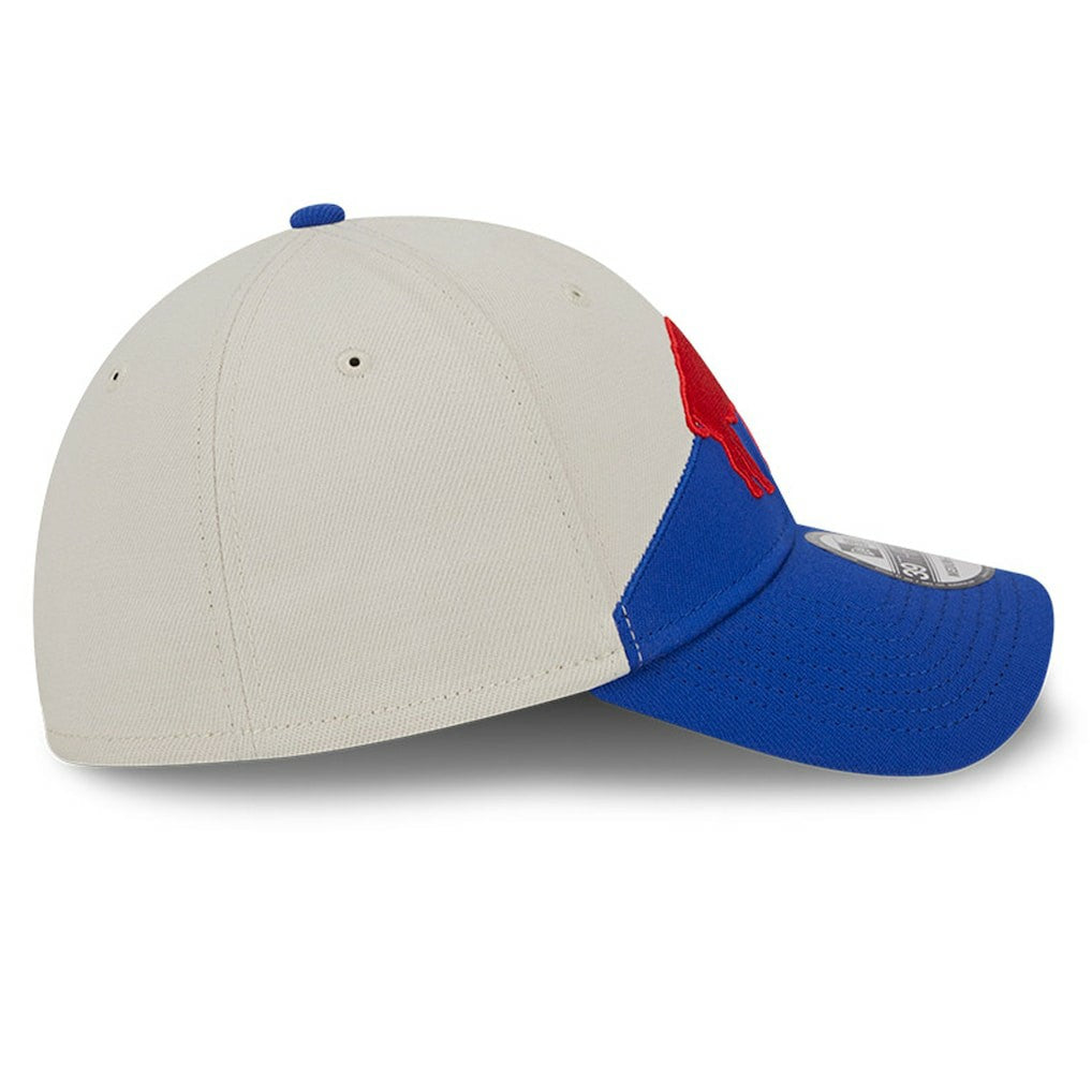 Buffalo Bills New Era 2023 Sideline Historic 39THIRTY Flex Hat - Cream/Royal outlet