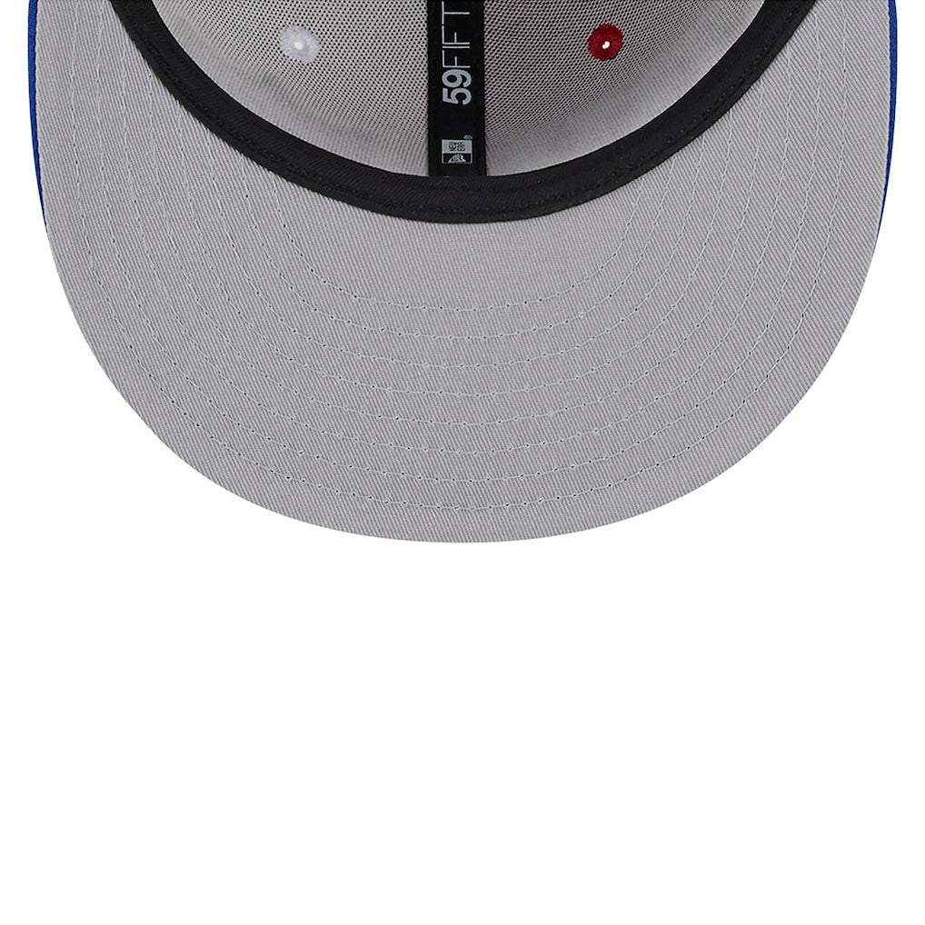 New York Giants New Era 2023 Sideline 59FIFTY Fitted Hat - Red/Royal sale