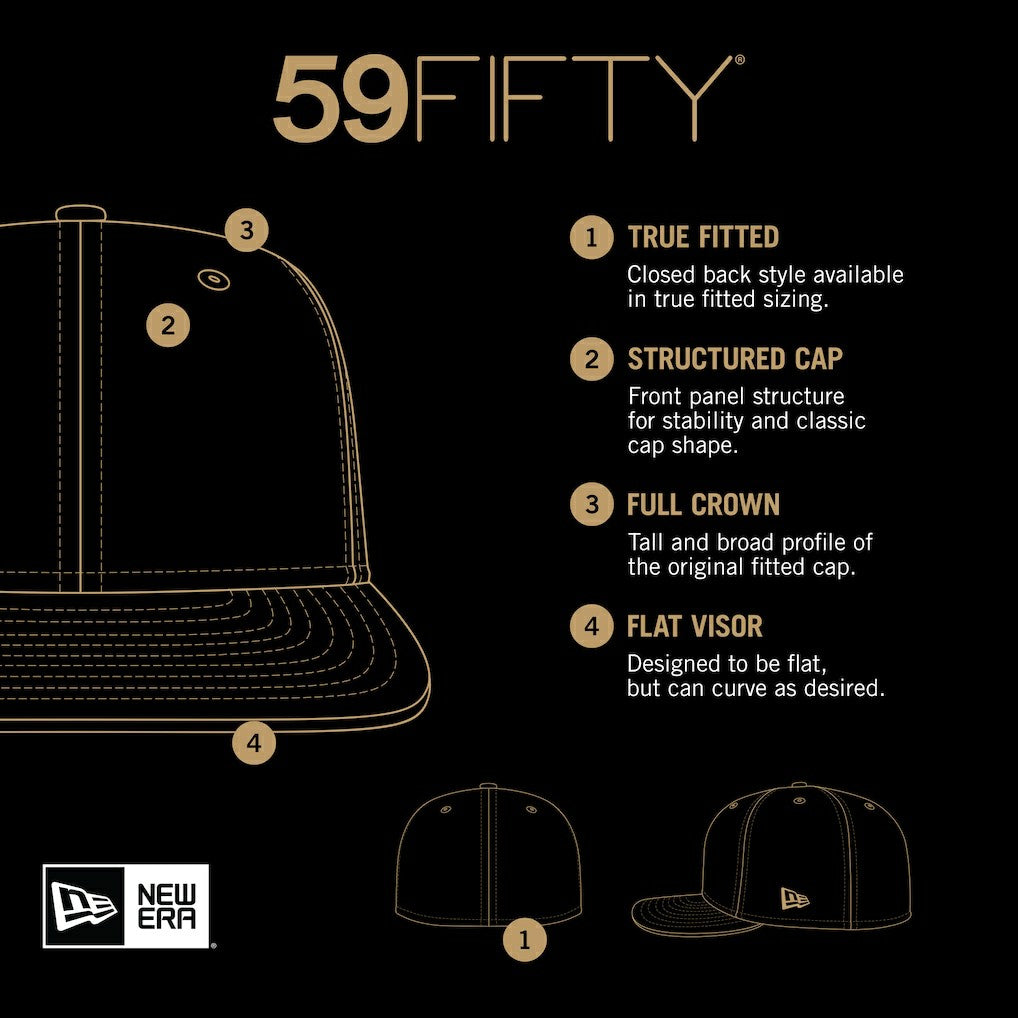 Cincinnati Bengals New Era Color Pack 59FIFTY Fitted Hat - Gold on sale