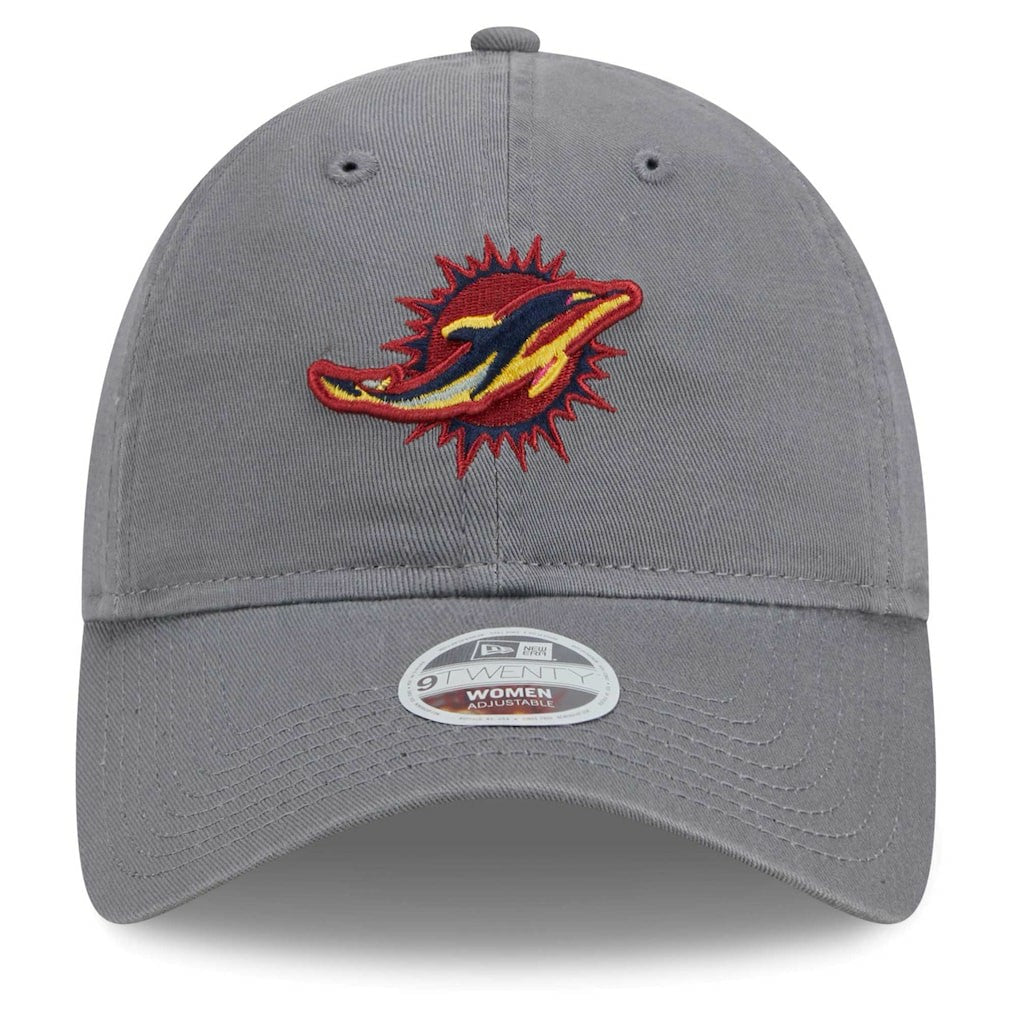 Miami Dolphins New Era Women's Color Pack Multi 9TWENTY Adjustable Hat - Gray online