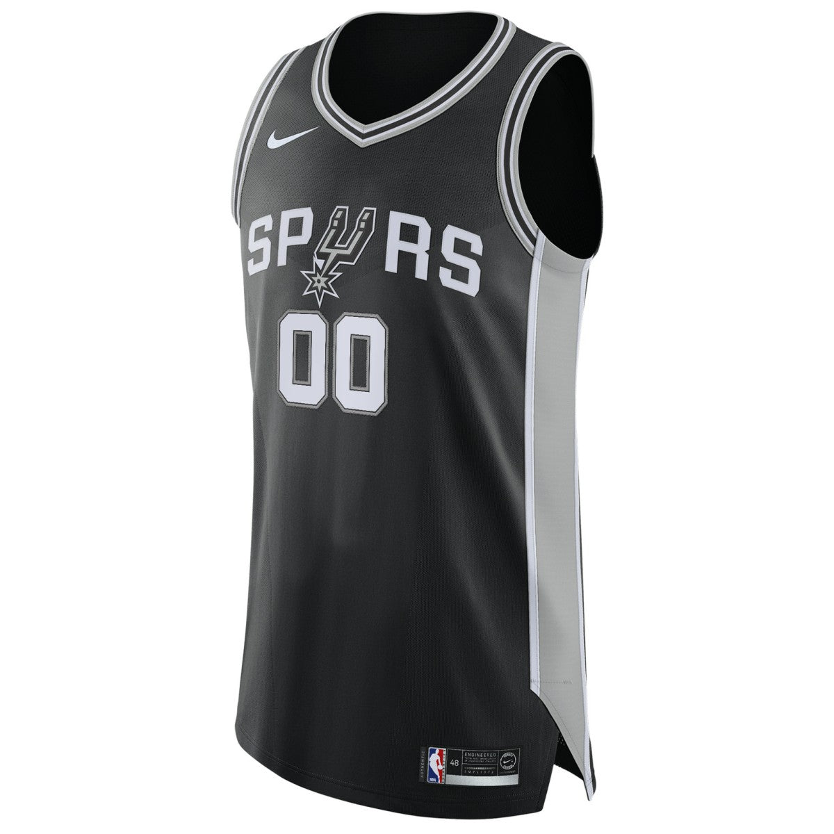 San Antonio Spurs Authentic Custom Jersey Black - Icon Edition | Nike online
