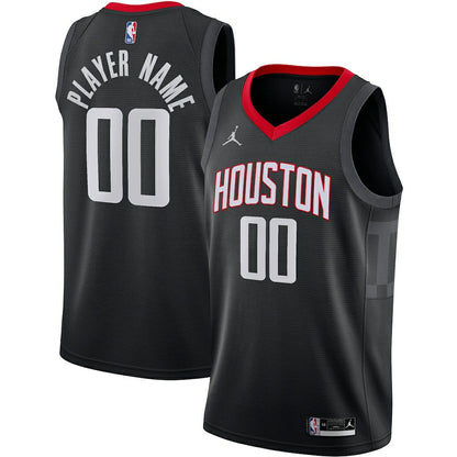 Houston Rockets Jordan Brand Swingman Custom Jersey - Statement Edition - Black online