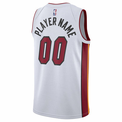 Miami Heat 2020/21 Swingman Custom Jersey - Association Edition - White | Nike discount
