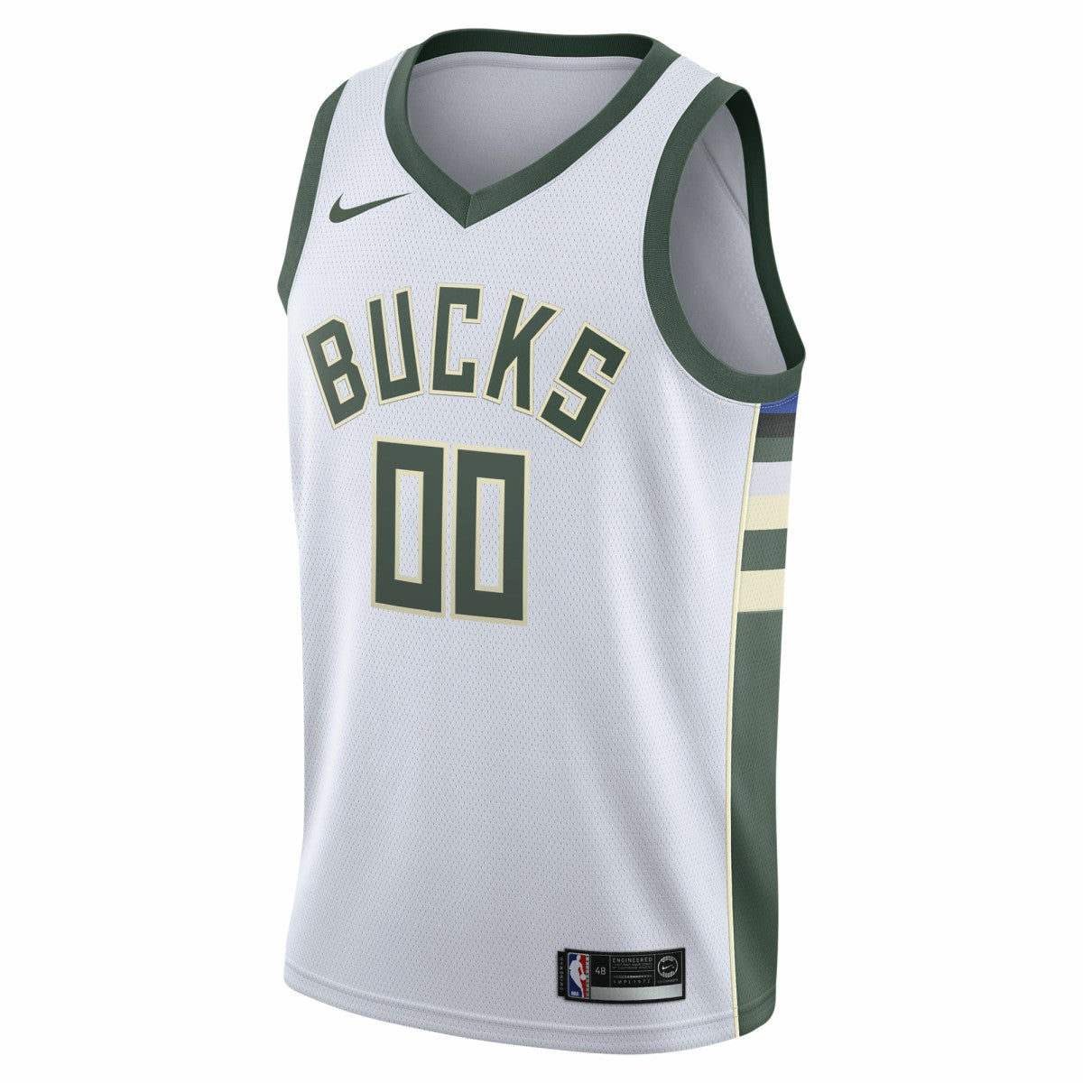 Milwaukee Bucks 2020/21 Swingman Custom Jersey - Association Edition - White | Nike shop