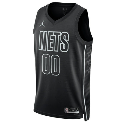Brooklyn Nets Jordan Brand Unisex 2022/23 Swingman Custom Jersey - Statement Edition - Black shop