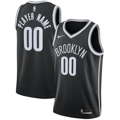 Brooklyn Nets 2020/21 Swingman Custom Jersey - Icon Edition - Black | Nike online
