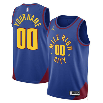 Denver Nuggets Jordan Brand Unisex 2022/23 Swingman Custom Jersey sale - Statement Editi- Blue cheap