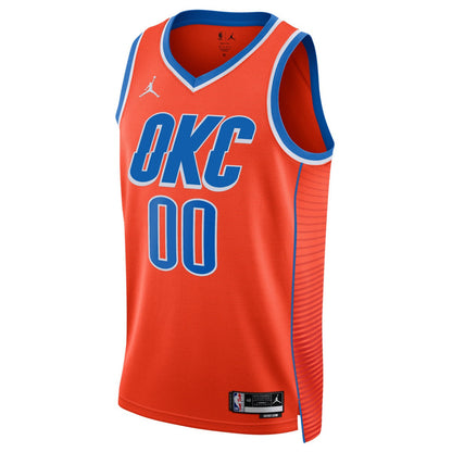 Oklahoma City Thunder Jordan Brand Unisex 2022/23 Swingman Custom Jersey - Statement Edition - Orange discount