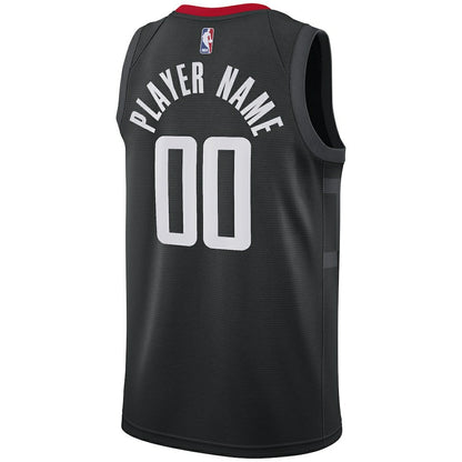 Houston Rockets Swingman Custom Jersey Black - Statement Edition | Nike on sale