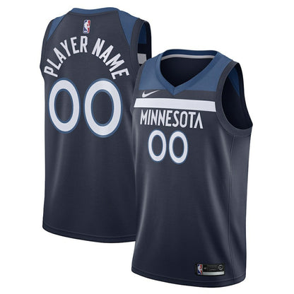 Minnesota Timberwolves Swingman Custom Jersey Navy - Icon Edition | Nike online
