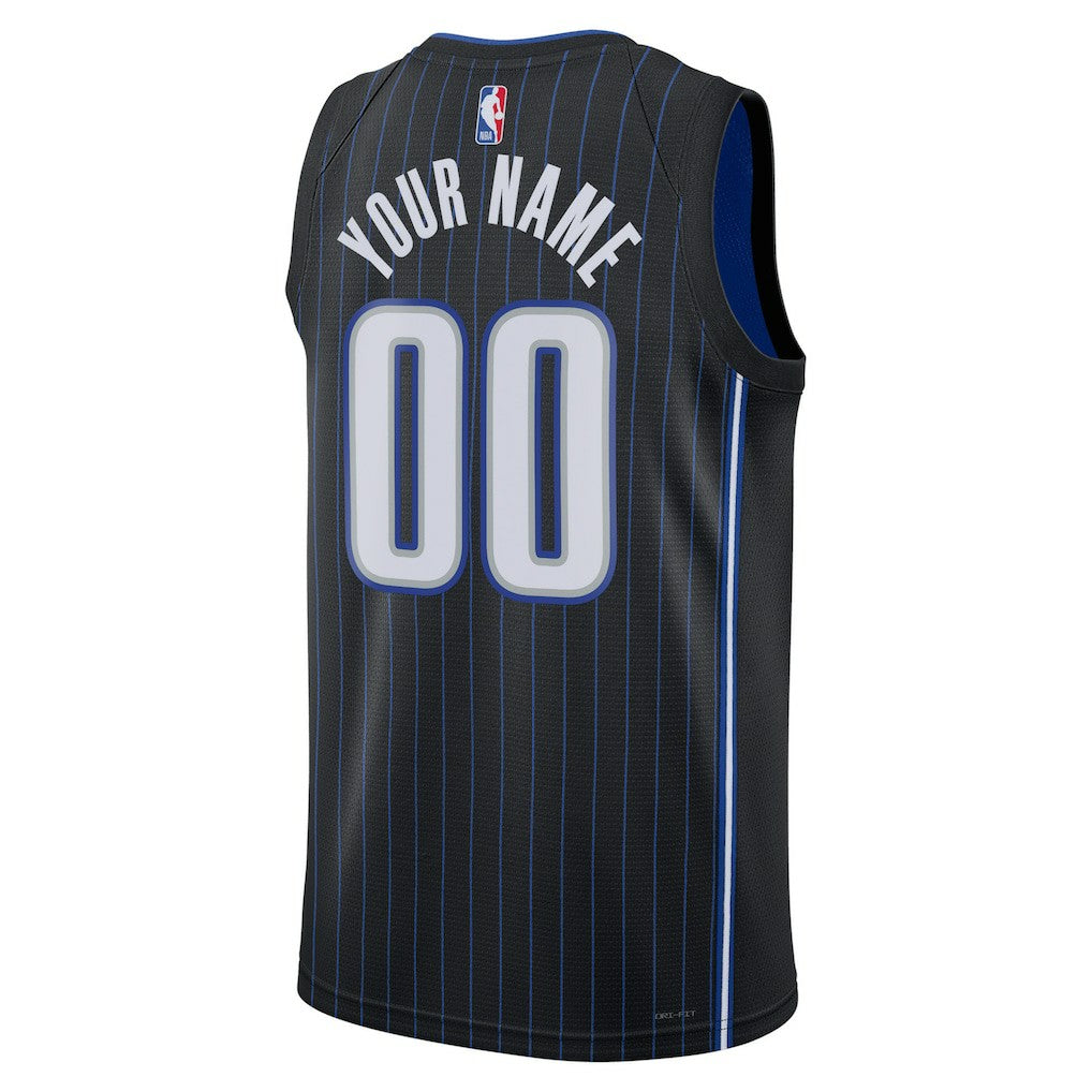 Orlando Magic Unisex Swingman Custom Jersey Black - Icon Edition | Nike for sale