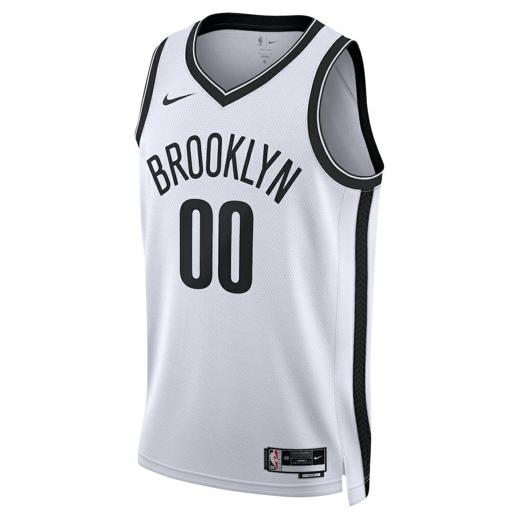 Brooklyn Nets Unisex Swingman Custom Jersey White - Association Edition | Nike online
