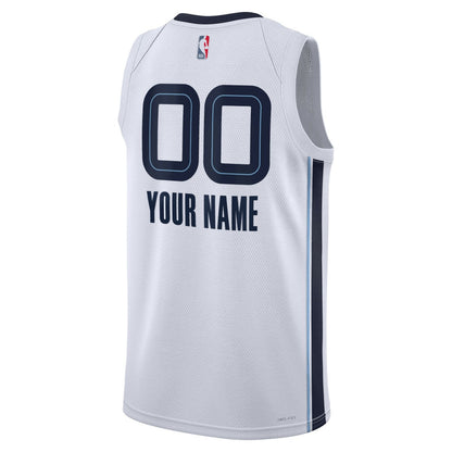 Memphis Grizzlies Unisex Swingman Custom Jersey White - Association Edition | Nike on sale