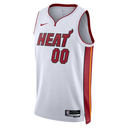 Miami Heat Unisex Swingman Custom Jersey White - Association Edition | Nike for sale