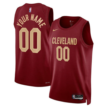 Cleveland Cavaliers Unisex Swingman Custom Jersey Burgundy sale - Icon Edition | Nike cheap