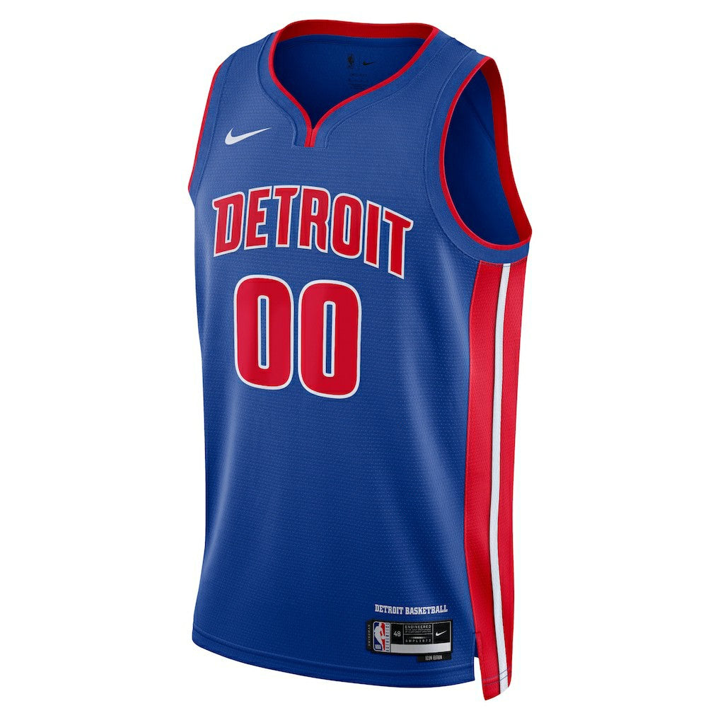 Detroit Pistons Unisex Swingman Custom Jersey Blue sale - Icon Edition | Nike discount