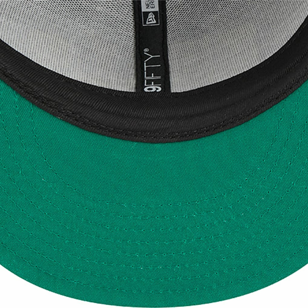 Chicago Bulls Post-Up Pin Mesh 9FIFTY Snapback Hat - Black | New Era cheap