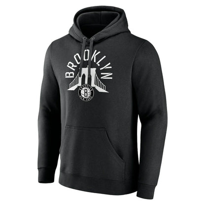 Brooklyn Nets Announcer Pullover Hoodie - Black shop
