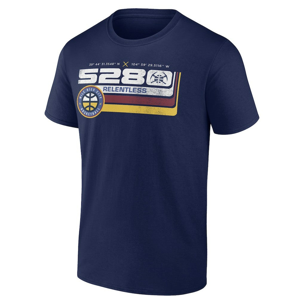 Denver Nuggets Announcer T-Shirt sale - Navy for sale