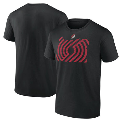 Portland Trail Blazers Announcer T-Shirt - Black on sale
