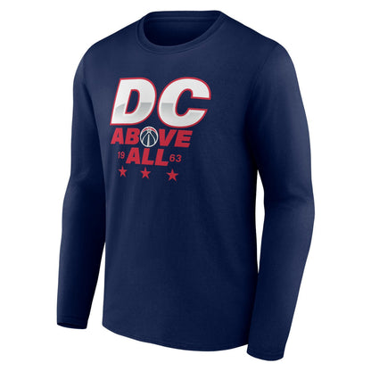 Washington Wizards Announcer Long Sleeve T-Shirt - Navy discount