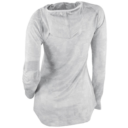 New York Mets Women's Omni-Wick Sunday Ball Pullover Hoodie - White | Columbia