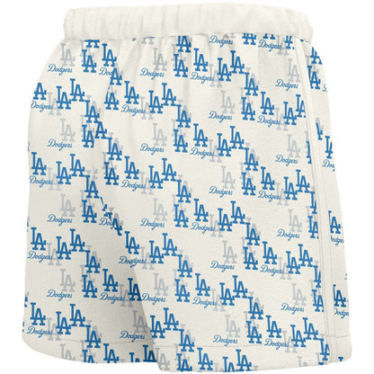 Los Angeles Dodgers Lusso Women's Marge Shorts - White