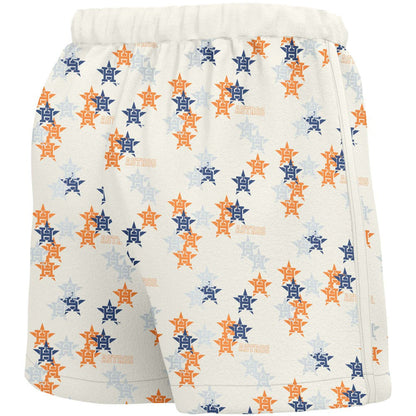 Houston Astros Lusso Women's Marge Shorts - White