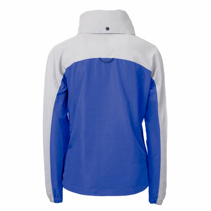 New York Mets Cutter & Buck Women's Charter Eco Recycled Half-Zip Anorak Jacket - Royal