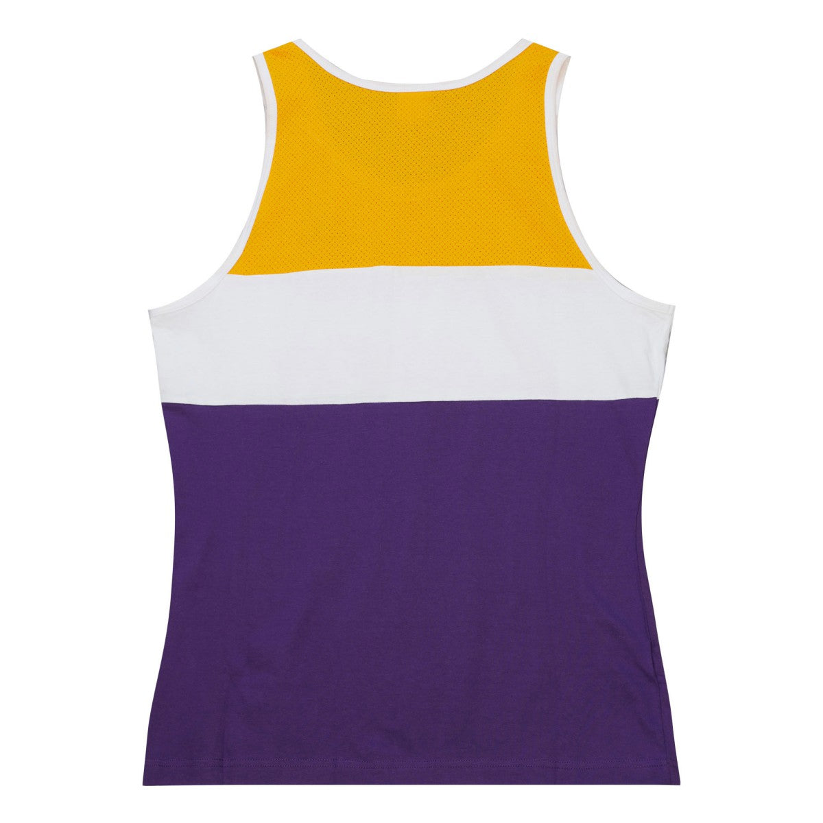 Los Angeles Lakers Special Script Tank Top - Purple | Mitchell & Ness on sale